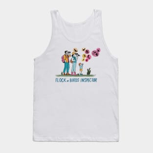 Flock of Bird Inspector Tank Top